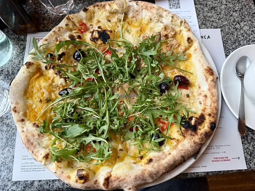   at Franco Manca - Kings Cross in North London