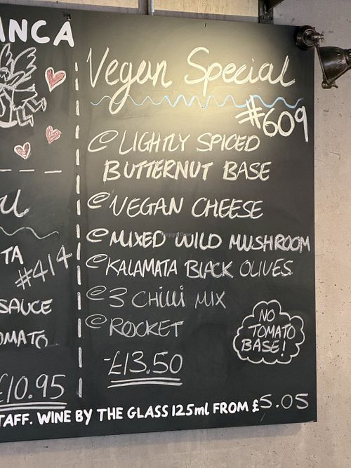   at Franco Manca - Kings Cross in North London