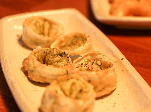 dumplings at Camouflage in Seoul