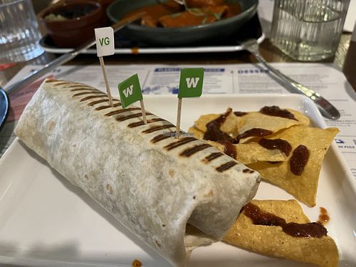 Sweet potato burrito   at Wahaca - Wimbledon in South West London