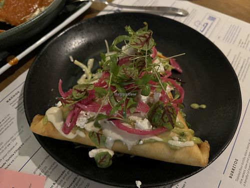 Seasonal veg tetela  at Wahaca - Wimbledon in South West London