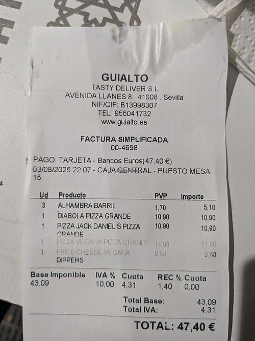  at Guialto in Sevilla