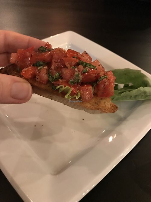 Bruschetta was yummy...  at Mamma Mía! in Huatulco