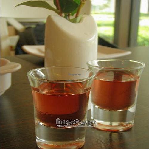 Enzyme Vinegar Drink at Honzen Cafe in Central Singapore