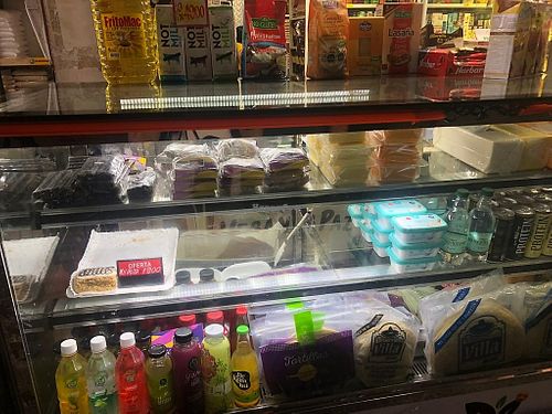 chilled goodies at Veganos Paz in Santiago