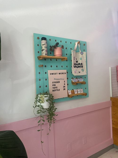 Awesome Merch Section w/Cute ayote  at Dough Joy - East Pike Street in Seattle