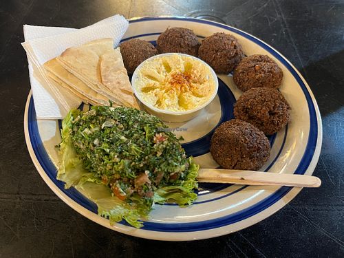 Falafel dish at Al Arz - Picnic in Riohacha