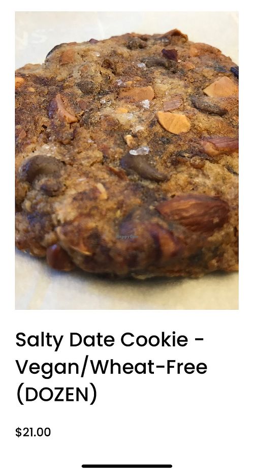 Salty date  at Emily's Bakehouse in Rohnert Park