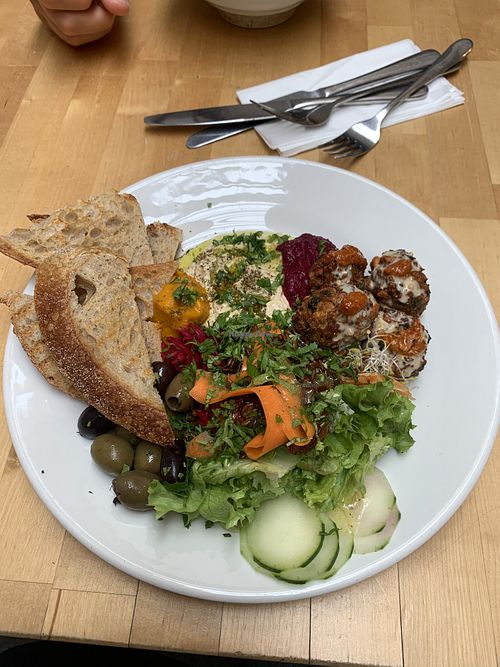Mezze at Star Anise Arts Cafe in Stroud