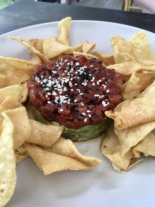 Tuna tartare   at Biribá in Puerto Viejo De Talamanca