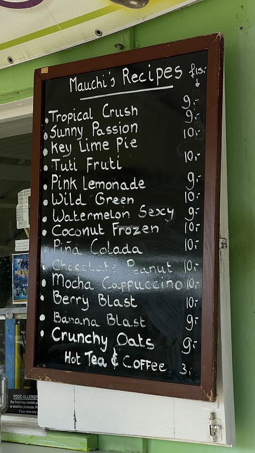 Der Wild green war super!  at Mauchi Smoothies in Savaneta