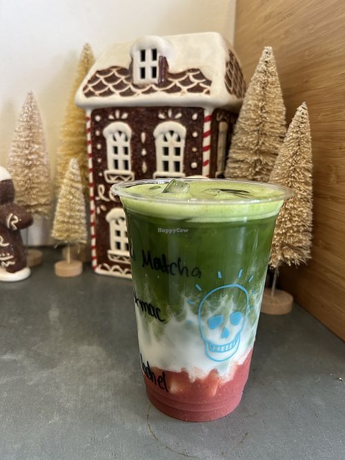 Strawberry Matcha  at Java Kai in Kapaa