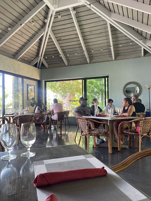 Inside  at Mirador in St Thomas