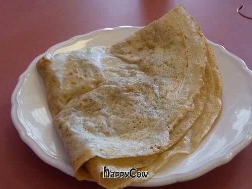 Mushroom and creme fraiche crepe at Ohlala in Berlin