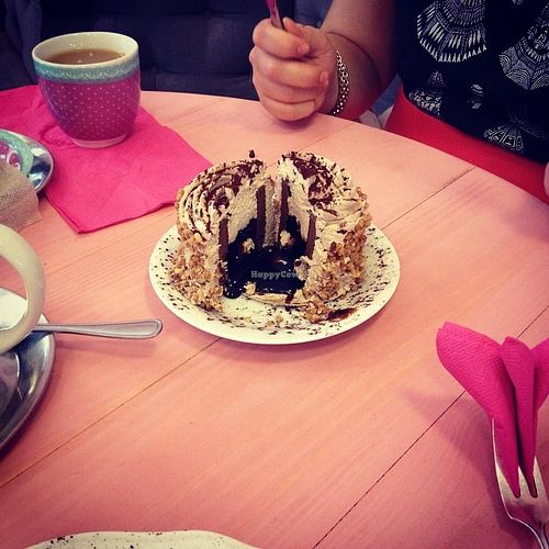 Inside of said cake.  at Ohlala in Berlin