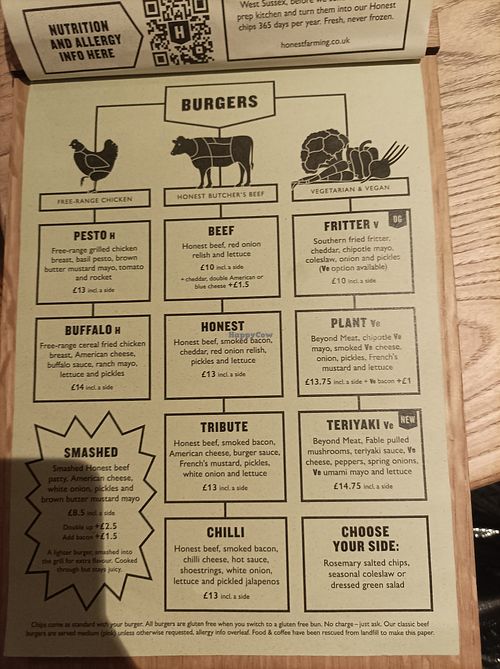  at Honest Burgers - Baker St in London