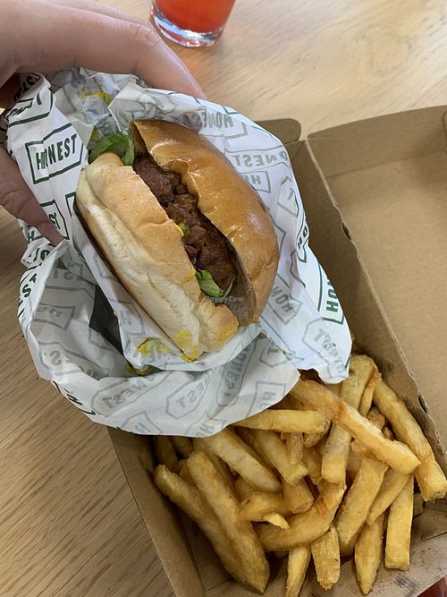   at Honest Burgers in Liverpool