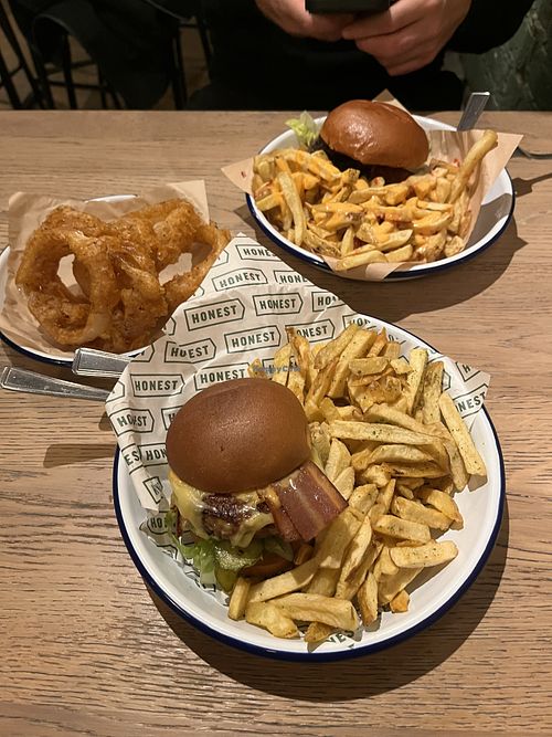   at Honest Burgers in Liverpool
