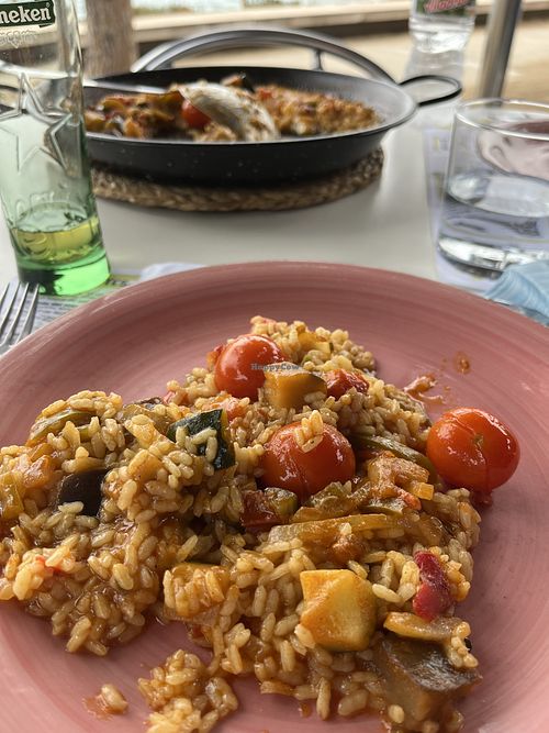 Paella vegetariana   at Niko's in Salou