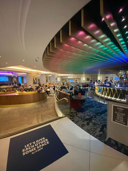 Restaurant and bar #Veganuary at Hard Rock Cafe in West London