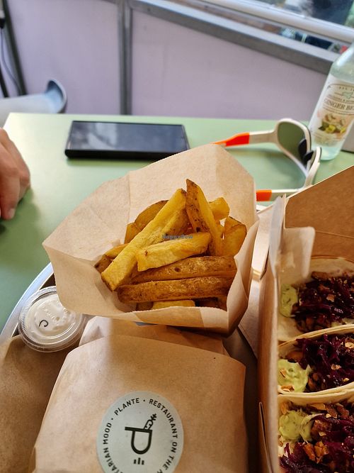 Fries at PLANTE Lab in Catania