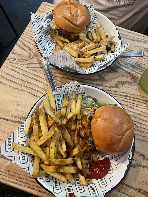   at Honest Burgers - Warren St in London