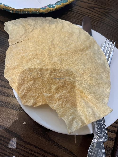 Poppadom  at Dilli Haat in Bournemouth