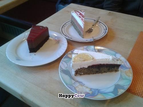 Different cheesecakes at Goodies Berlin - Schivelbeiner Strasse 34 in Berlin