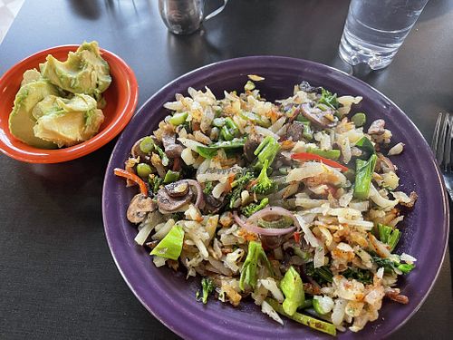 They made this veggie scramble for me! So yummy!   at Sophie's Kitchen in Billings