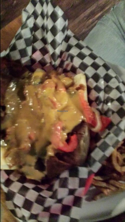 Steak and philly at The Hogtown Vegan in Toronto