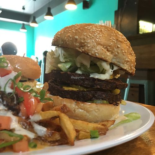 The Big Hog at The Hogtown Vegan in Toronto