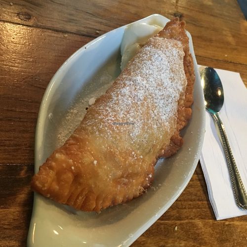 Fried Apple Pie at The Hogtown Vegan in Toronto