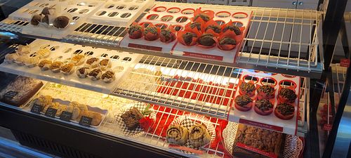 Bakery case at Beg Bakery in Scottsdale