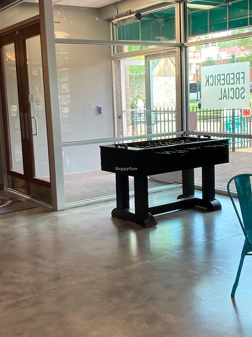 Table game at Frederick Social in Frederick