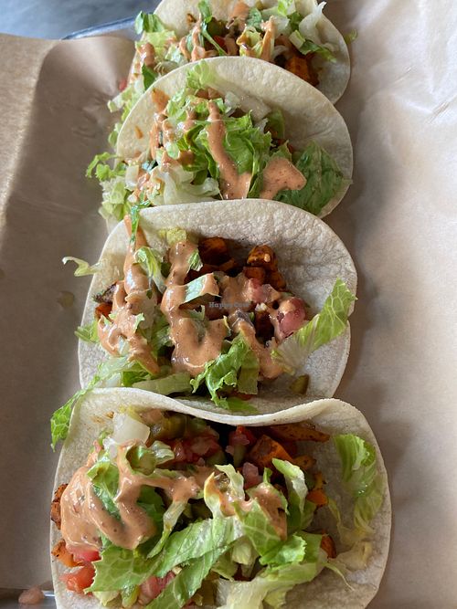 Sweet potato tacos at Frederick Social in Frederick
