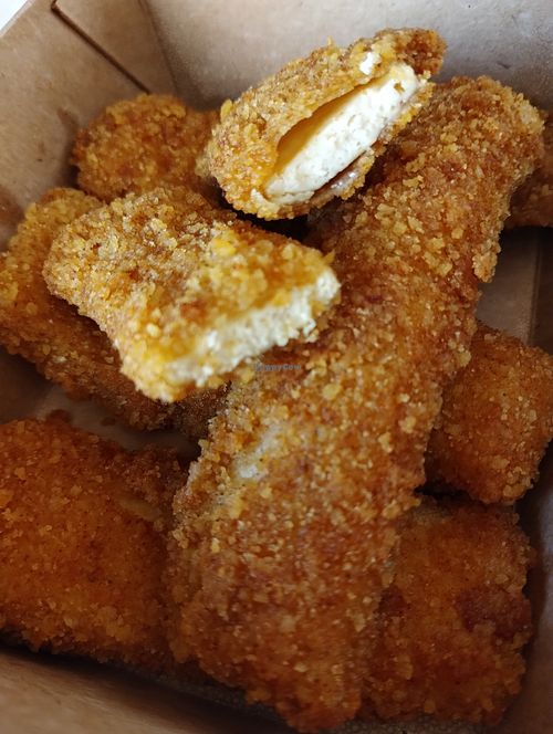 Crispy tofu sticks at Future Diner in Yerevan