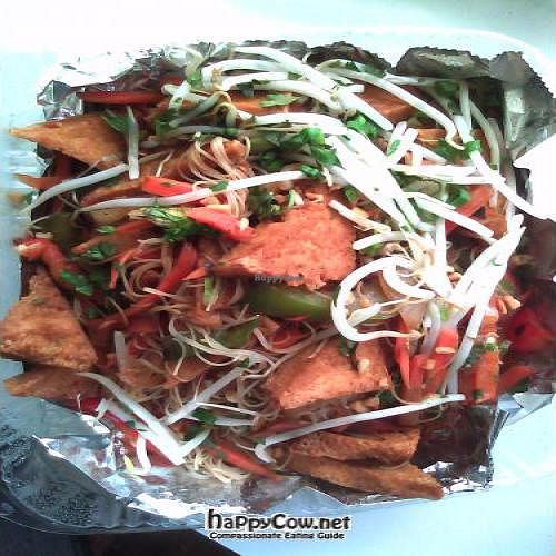 Veggie Terriyaki w/ vermicelli noodles at Sticky Rice in Baltimore