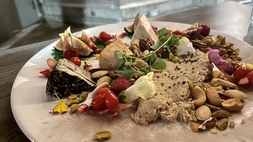 Cheese plate  at Nightshade in Vancouver