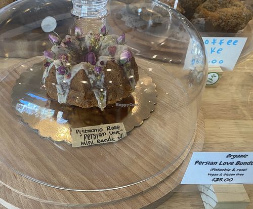 Persian love Bundt   at Valentine Sweets in Pasadena
