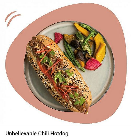 Chili dog at Carrot & Cleaver  in Shanghai