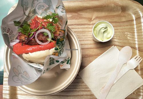 The sandwich I got but not the one I ordered for 78rmb. at Carrot & Cleaver  in Shanghai