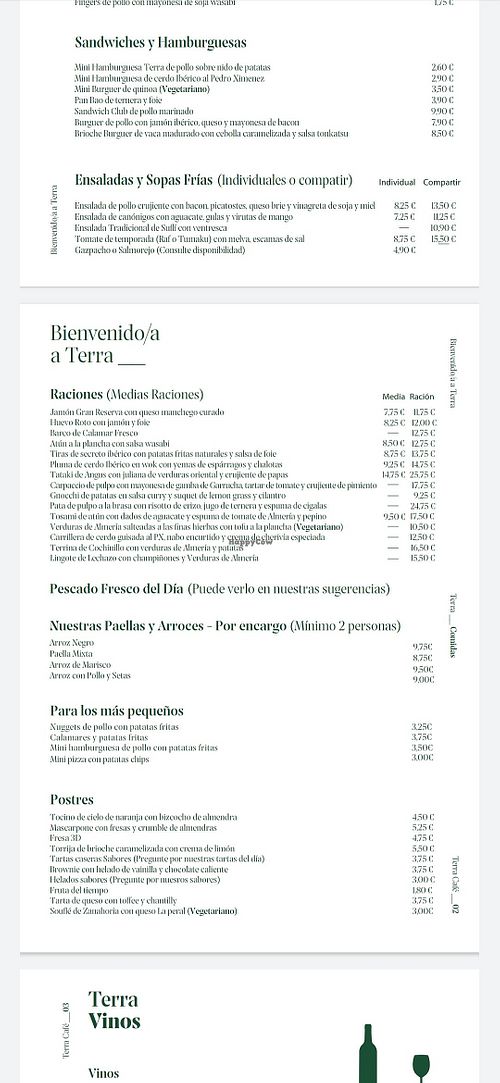 Carta at Terra in Olula Del Rio