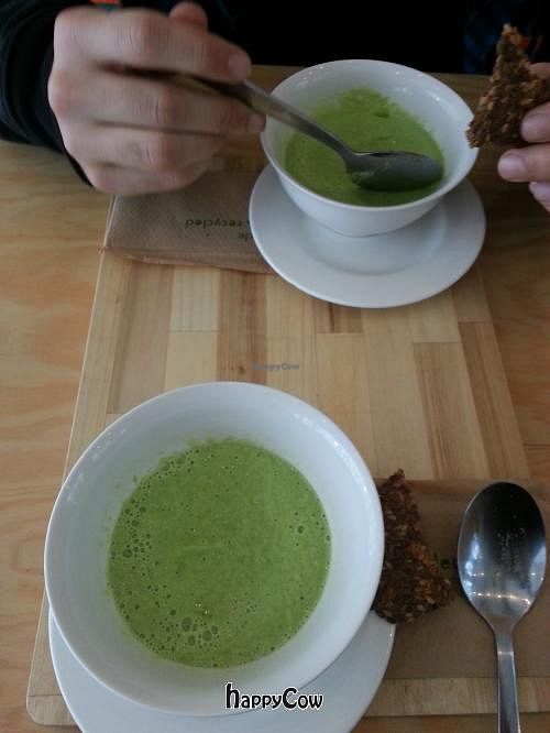 Soup at eten vol leven in Antwerpen