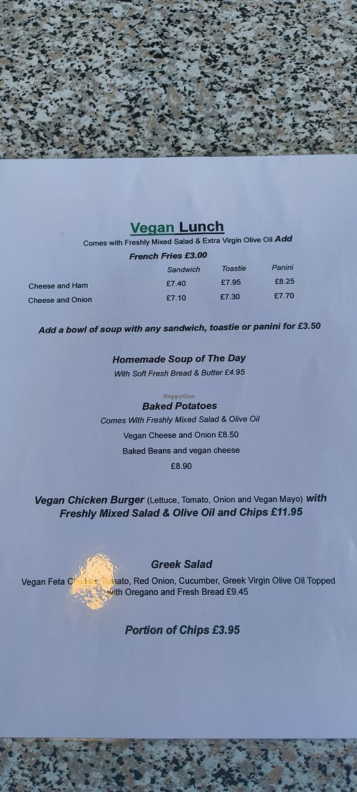  at Cafe Mira in Glasgow