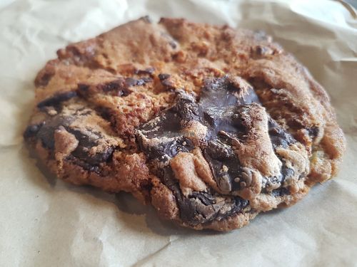 Chocolate chip cookie (vg) at Chin Up Coffee in Newcastle Upon Tyne