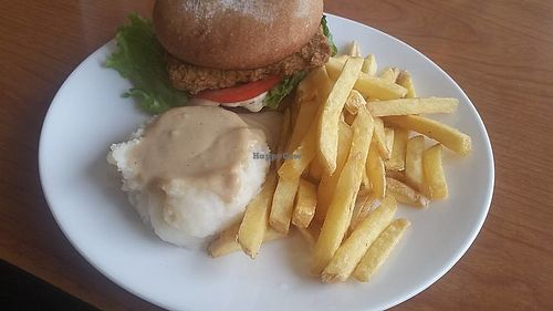 potatoes!  at Cornbread Cafe in Eugene