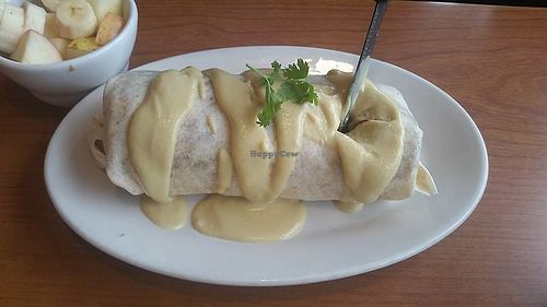 Breakfast Burrito at Cornbread Cafe in Eugene