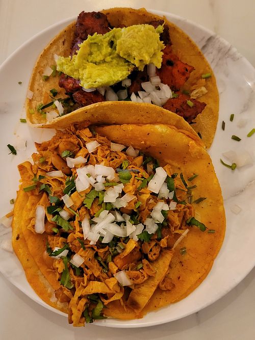 Ado ada and Birtia Tacos at Egg Plant in Tijuana