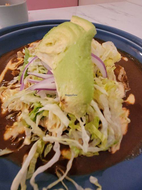 Enchiladas at Egg Plant in Tijuana
