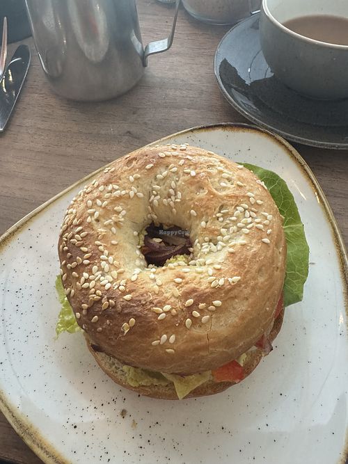Super Gemüse Bagel   at Herr Liebig Kaffeehaus in Dortmund